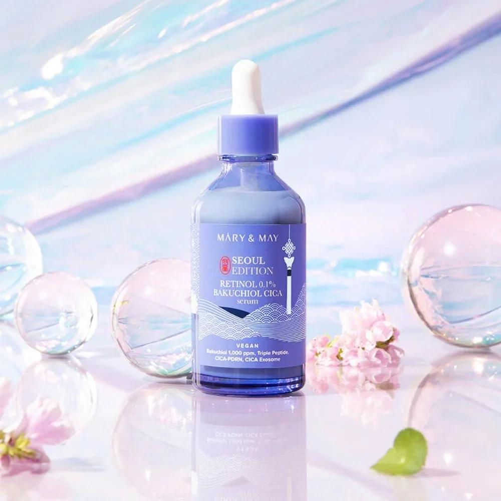 Mary & May Vegan Retinol 0.1% Bakuchiol Cica Serum - 80ml